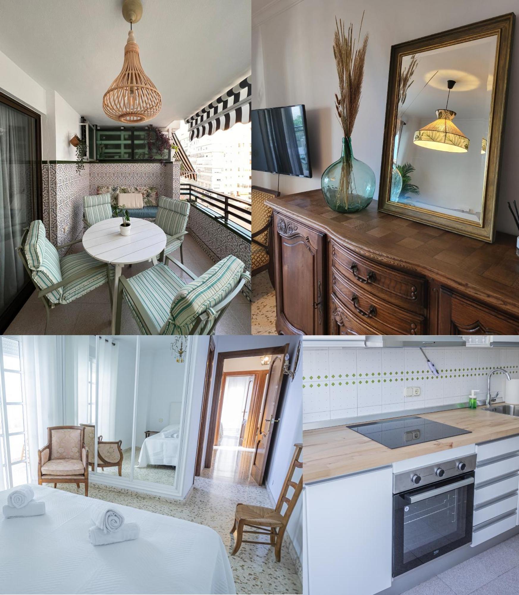 מאלגה Apartamento Parque Mediterraneo מראה חיצוני תמונה